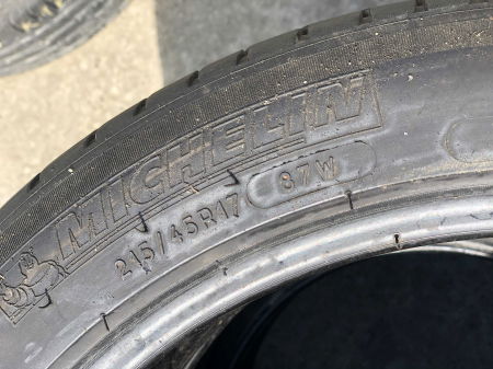 set 2 anvelope 215/45 r17 sh vara Michelin 6mm cu garantie [4]