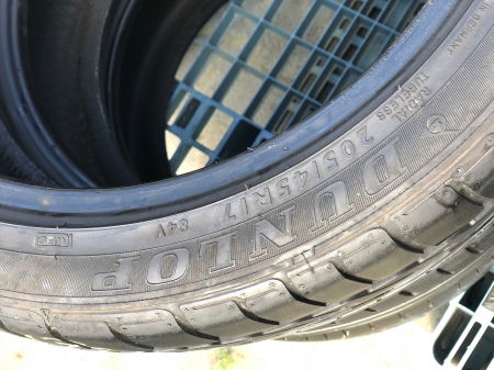 set 2 anvelope 205/45 r17 Runflat sh vara Dunlop 5.5mm cu garantie [3]