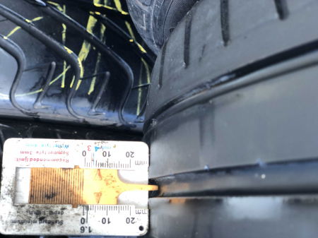 set 2 anvelope 205/45 r17 Runflat sh vara Dunlop 5.5mm cu garantie [6]