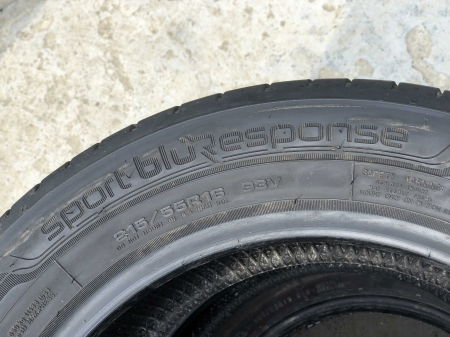 set 2 anvelope 215/55 R16 sh vara Dunlop 5.5mm cu garantie [4]