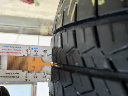 set 4 anvelope 215/65 R15C 104/102T sh vara Bridgestone 6.5mm cu garantie [5]