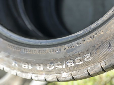 set 2 anvelope 235/50 R18  sh vara Continental 7mm cu garantie [3]