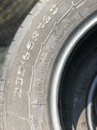 set 2 anvelope 235/65 R16C 115/113R sh vara Goodyear 6.5 mm cu garantie [5]