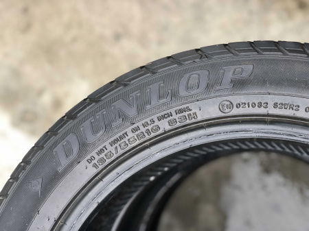 set 2 anvelope 185/55 R16 83H sh vara Dunlop 5mm cu garantie [3]