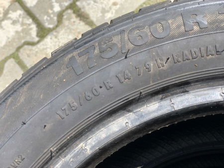set 2 anvelope 175/60 R14 79H sh vara Barum 5mm cu garantie [4]