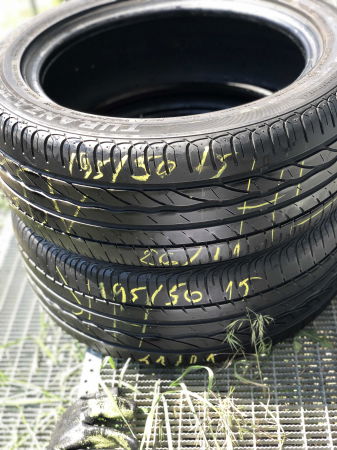 set 2 anvelope 195/50 R15 82V sh vara Bridgestone 6mm cu garantie [7]