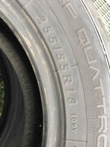 set 2 anvelope 255/55 R18 sh vara Dunlop 5mm cu garantie [4]