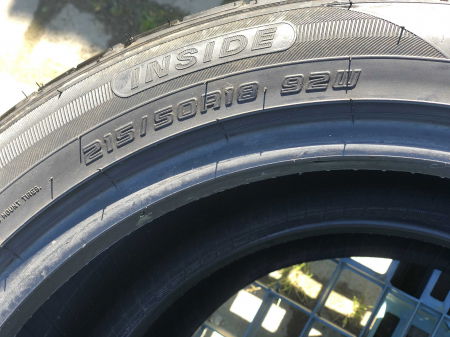 set 2 anvelope 215/50 R18 sh vara Falken 5mm cu garantie [4]