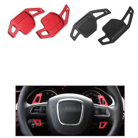 Set 2 padele volan pentru Audi, Shift Paddle, Audi A3 S3 A4 S4 B8 A5 S5 A6 S6 A8 Q5 Q7 TT [3]