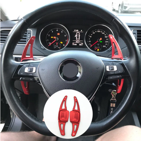 Set 2 padele volan pentru VW, Shift Paddle, VW Golf7.5 MK7 Golf8 MK8 VW POLO MK6 Touareg Passat B8 2017-2020 [2]