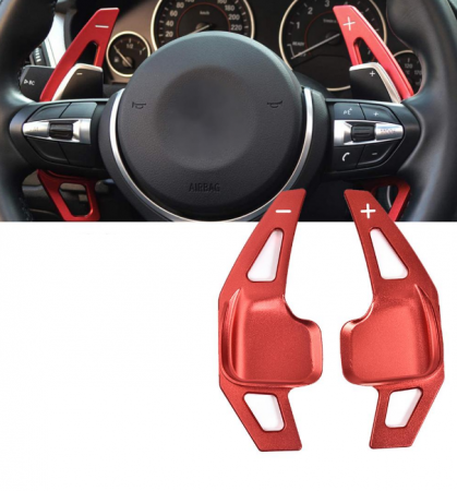 Set 2 padele volan pentru BMW, Shift Paddle, BMW F30 F31 F32 F10 F20 F22 F15 F16 X1 X3 X4 X5 X6 [2]