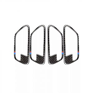 set 4 ornamente fibră de carbon pentru BMW culoare M [2]