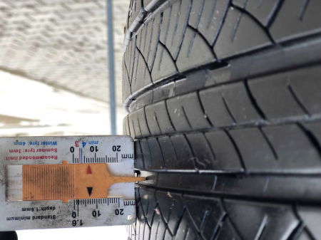 set 4 anvelope 235/55 r17 99V sh vara m+s Michelin 5mm cu garantie [6]