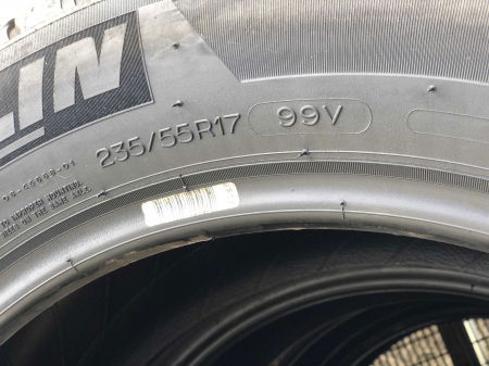 set 4 anvelope 235/55 r17 99V sh vara m+s Michelin 5mm cu garantie [5]
