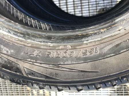 set 4 anvelope 165/60 R15 77T sh iarna Falken 6.5mm cu garantie [4]