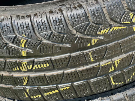 set 4 anvelope 205/50 r17 93V sh iarna Pirelli 7mm cu garantie [5]