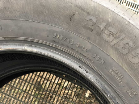 set 2 anvelope 215/65 R16 98V sh vara Continental 6mm cu garantie [5]