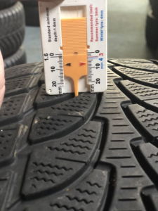 set 2 anvelope 235/55 r19 sh iarna Bridgestone 7mm cu garantie [5]