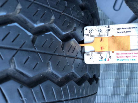 Anvelopa 235/65 R16C 115/113R sh vara M+S Goodride 8mm cu garantie [5]