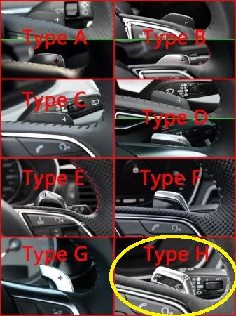 Set 2 padele volan pentru Audi, Shift Paddle, RS3 RS4 RS5 RS6 RS7 RS e-tron GT 2020-2023 [5]