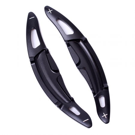 Padele Auto - Set 2 padele volan pentru Porsche, Shift Paddle, Macan Cayenne 911 Carrera 991 Boxster/Cayman 718 Panamera 2016-2018