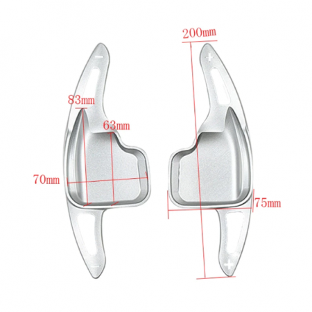 Set 2 padele volan pentru BMW, Shift Paddle, BMW F30 F31 F32 F10 F20 F22 F15 F16 X1 X3 X4 X5 X6 [5]