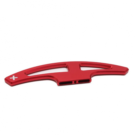 Set 2 padele volan pentru BMW, Shift Paddle rosu, BMW 3 Series E90 E92 E93 M3 E70 E71 X5M X6M [1]