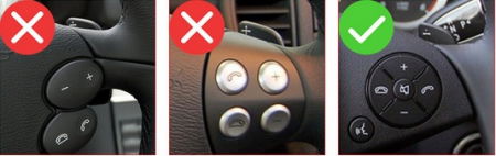 Set 2 padele volan pentru Mercedes-Benz, Shift Paddle W212 S212 C207 A207 X164 W221 R171 W251 W164 MB W204 X204 R230 [2]