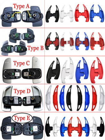 Set 2 padele volan pentru Mercedes-Benz, Shift Paddle W212 S212 C207 A207 X164 W221 R171 W251 W164 MB W204 X204 R230 [3]