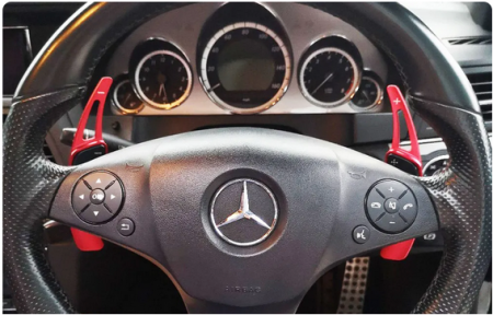 Set 2 padele volan pentru Mercedes-Benz, Shift Paddle W212 S212 C207 A207 X164 W221 R171 W251 W164 MB W204 X204 R230 [5]