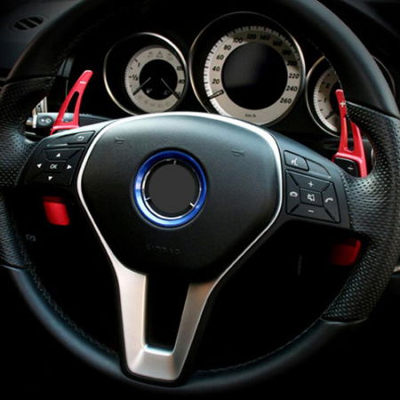 Set 2 padele volan pentru Mercedes-Benz, Shift Paddle, Benz A B E GLA GLK GL SLK R ML Class W176 W246 W212 X204 X166 [5]
