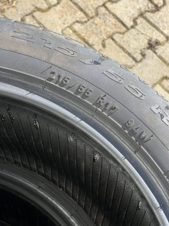 set 4 anvelope 215/55 R17 94W sh vara Pirelli 6.5mm cu garantie [5]