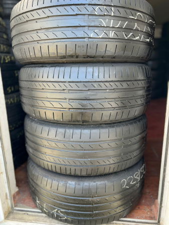 Anvelope Second-Hand - set 4 anvelope 225/50 R18 95W sh vara runflat Continental 5mm cu garantie