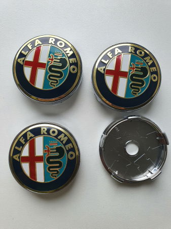 Set 4 Capace jante aliaj Alfa Romeo 60mm [2]