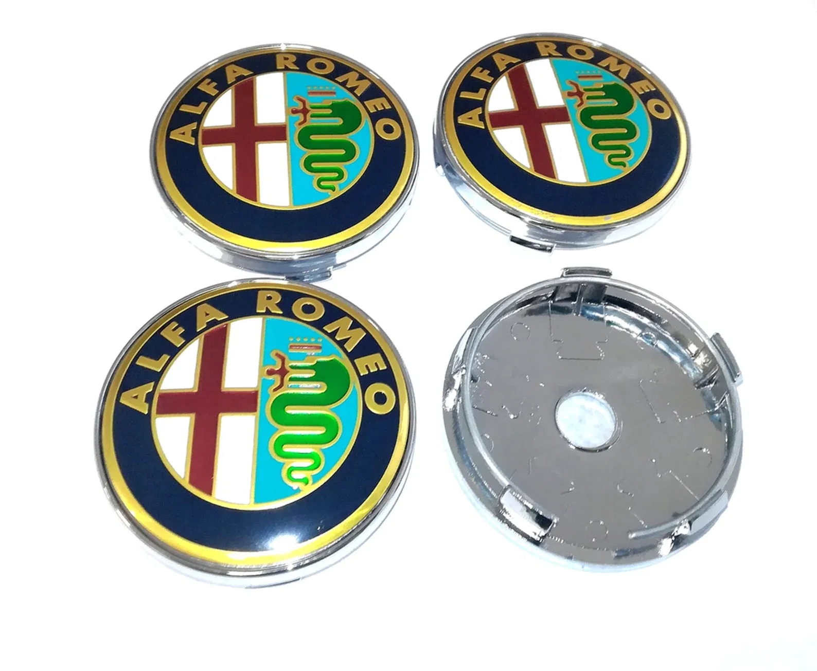 Set 4 Capace jante aliaj Alfa Romeo 60mm [1]