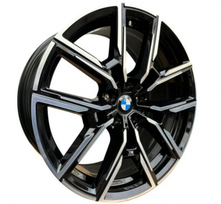 Set 4 Capace jante aliaj BMW 60mm albastru [6]