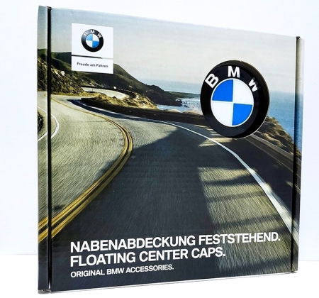 Set 4 capace jante aliaj BMW Floaring center caps - capace centrale plutitoare [2]