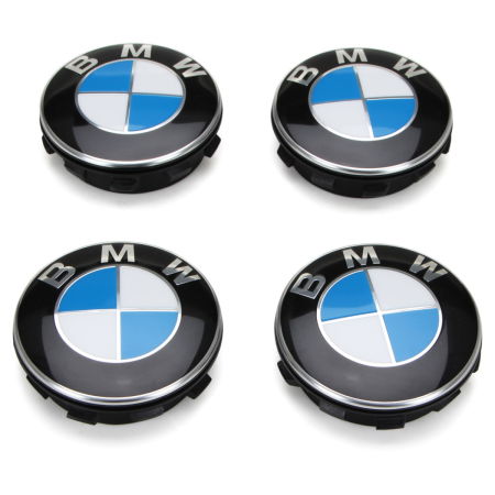 Set 4 capace jante aliaj BMW Floaring center caps - capace centrale plutitoare [4]