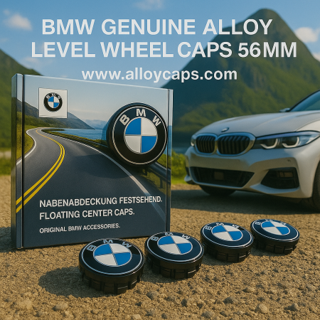 Set 4 capace jante aliaj BMW Floaring center caps - capace centrale plutitoare [1]