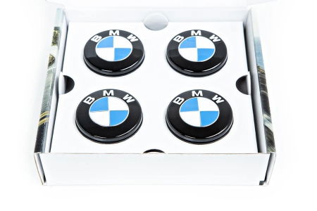Set 4 capace jante aliaj BMW Floaring center caps - capace centrale plutitoare [5]