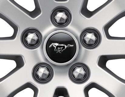 set 4 Capace jante aliaj Ford Mustang 54mm FR3Z-1130-C / FR3C-1A096-AD [4]