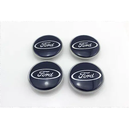 set 4 Capace jante aliaj Ford 63mm 7M59-1A065-LA 1S711000AA [1]