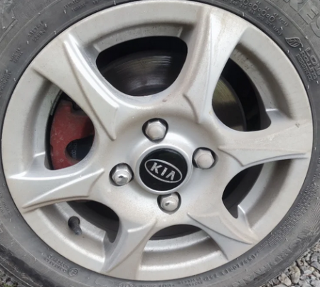 set 4 Capace jante aliaj KIA 58mm C5314k58 [7]