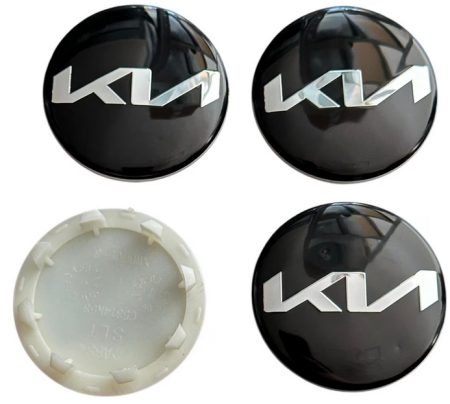 set 4 Capace jante aliaj KIA 58mm C5314k58 [1]