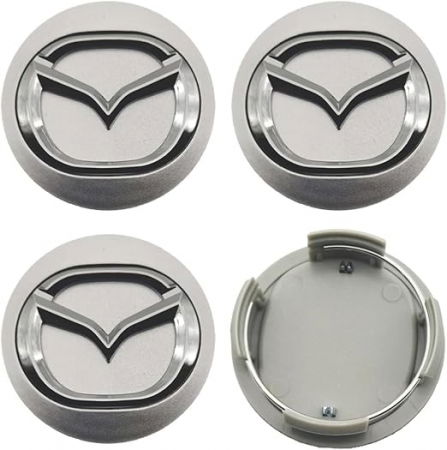 Set 4 Capace jante aliaj Mazda 57mm BBM237190 [1]