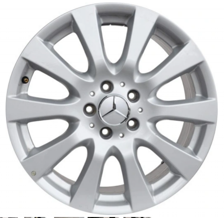 set 4 Capace jante aliaj Mercedes Benz 75mm (inel prindere) [9]