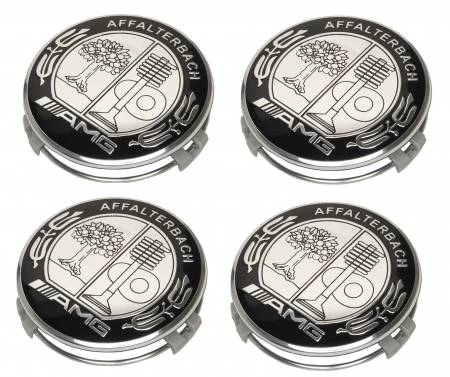 Capace Jante - set 4 Capace jante aliaj Mercedes Benz AMG 75mm (inel prindere) A0004003100