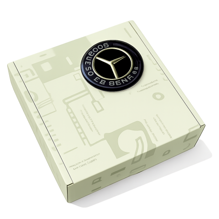 Capace Jante - Capace jante plutitoare Mercedes Flat 75mm Full Black