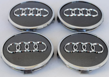 Set 4 capace jante aliaj roti Audi 61mm 4M0601170 [5]