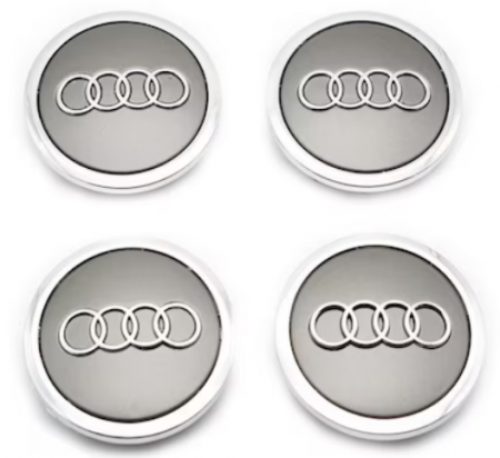 Set 4 capace jante aliaj roti Audi 69mm 4B0601170A [3]